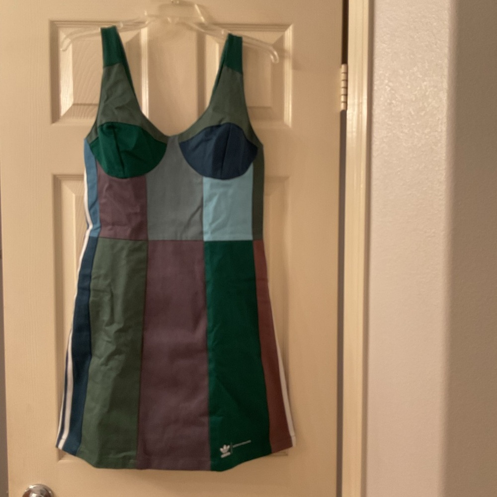 “NWT” Adidas Original x KSENIASCHNAIDER Patchwork Dress Limited Edition